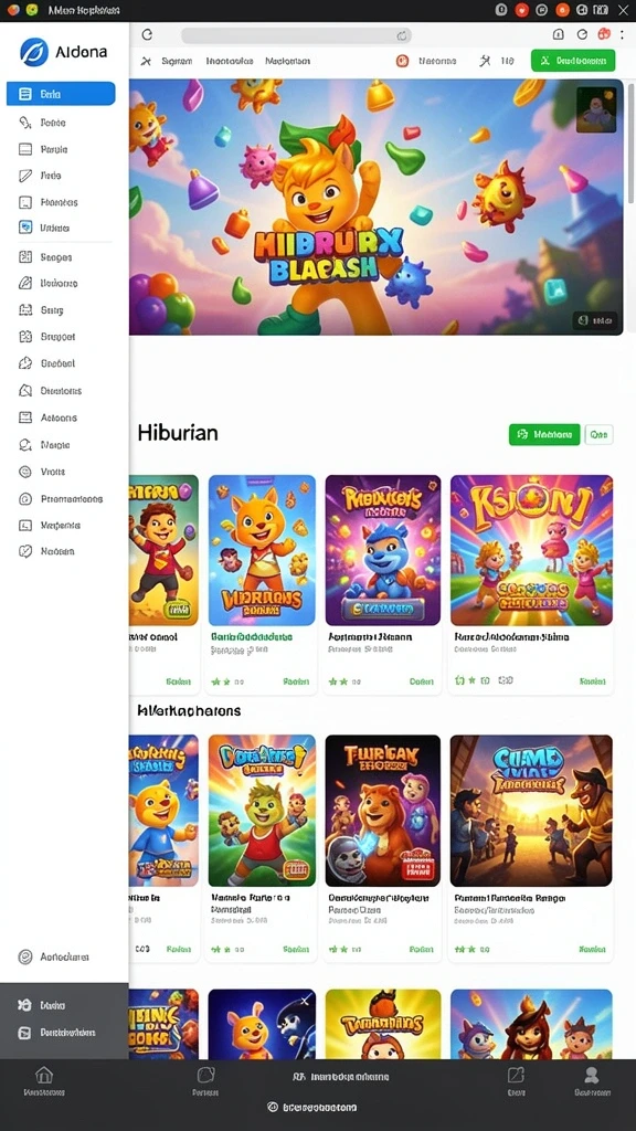 Tampilan awal AAKASINO yang modern dan menarik.