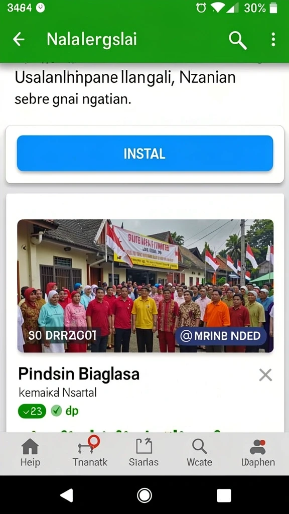 Event menarik yang diadakan secara berkala.