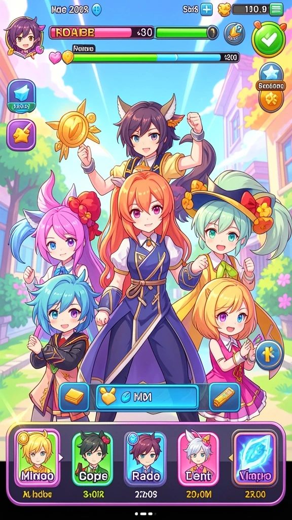 Screenshot dari salah satu level menantang di GF777.