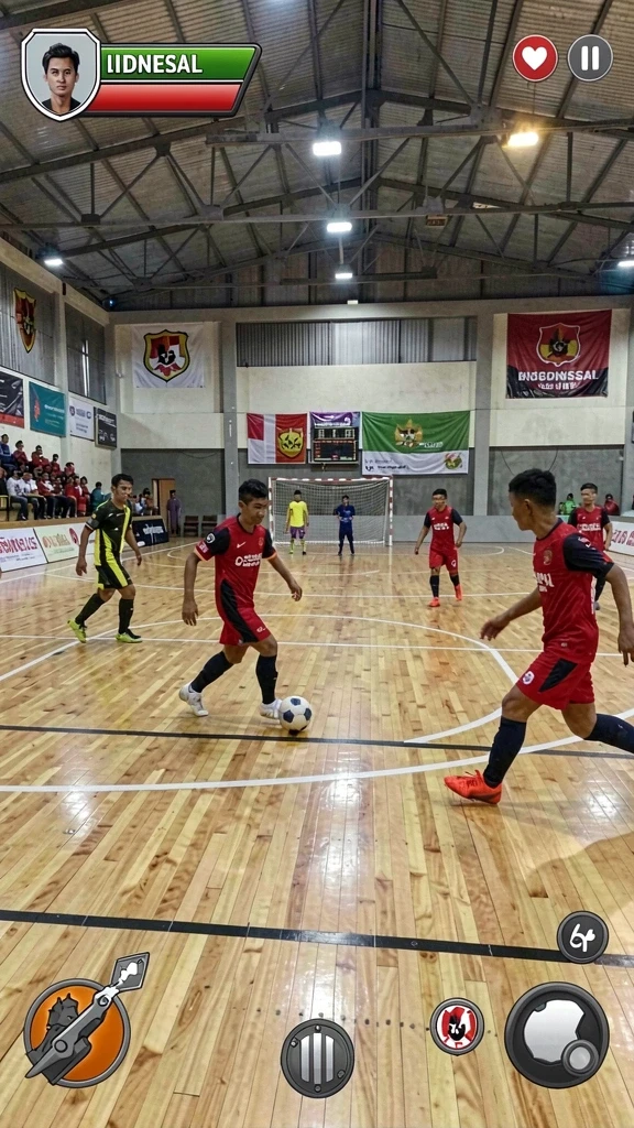 Tantangan menarik di setiap level permainan.