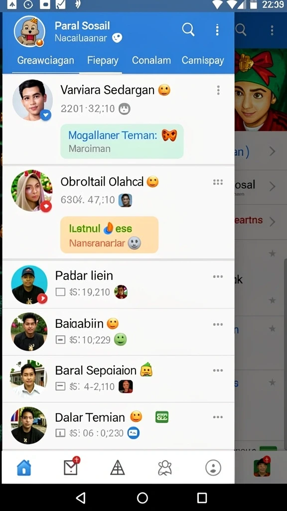 Tampilan antarmuka yang menarik dan mudah digunakan.