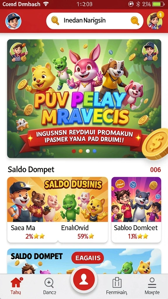 Tampilan antarmuka yang menarik dan mudah dipahami.