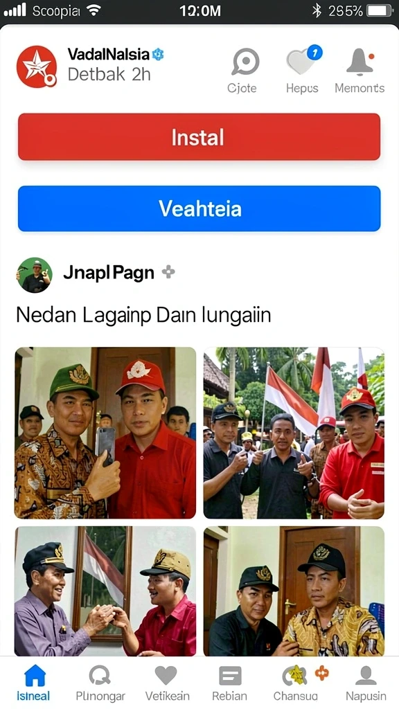 Tampilan menyenangkan dari antarmuka IDX66.
