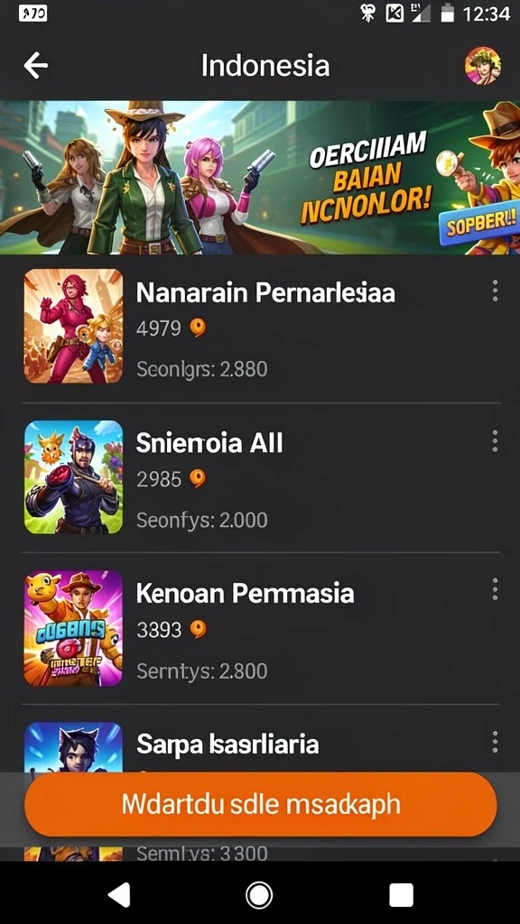 Sistem reward yang memotivasi pemain untuk terus bermain.
