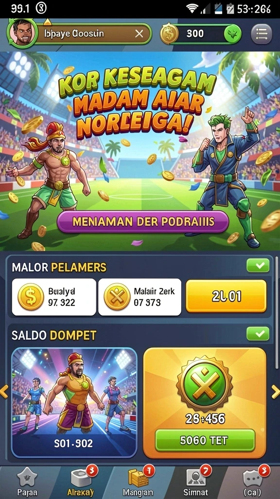 Grafik yang menawan dan menambah keseruan.