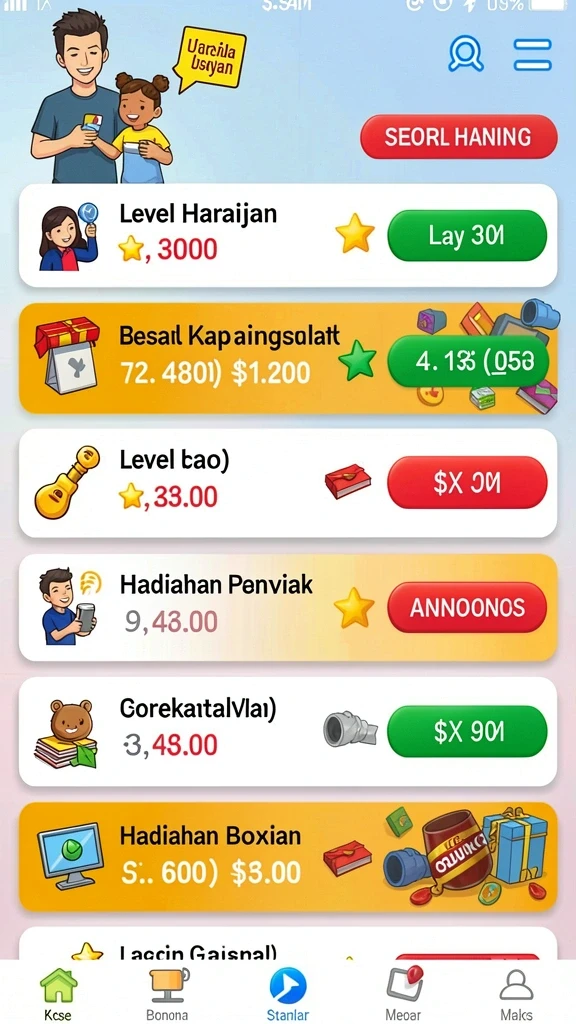 Beragam karakter dengan kemampuan unik untuk dimainkan.