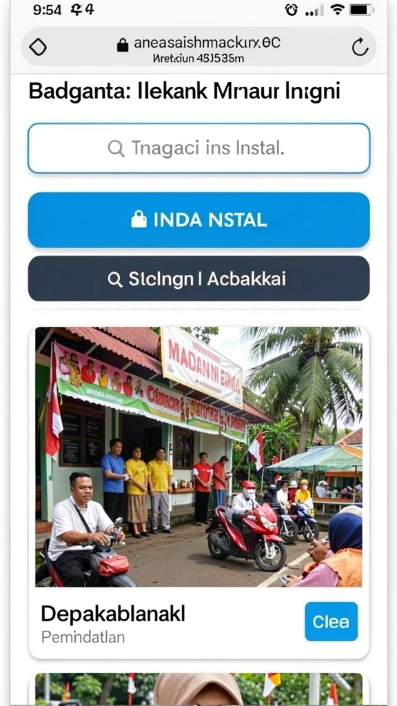Karakter unik dengan kemampuan masing-masing.
