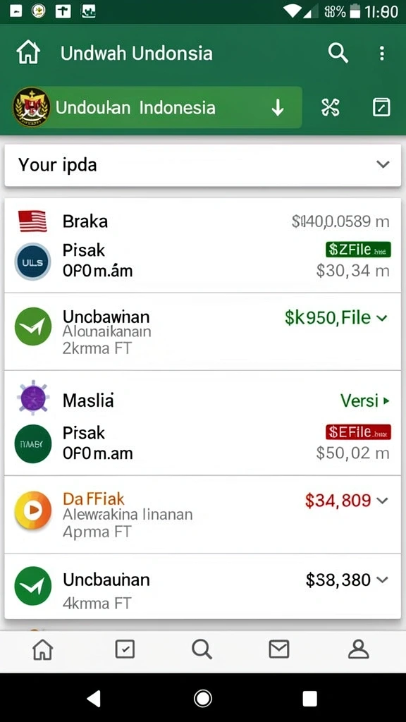 Tampilan slot modern dengan tema menarik.