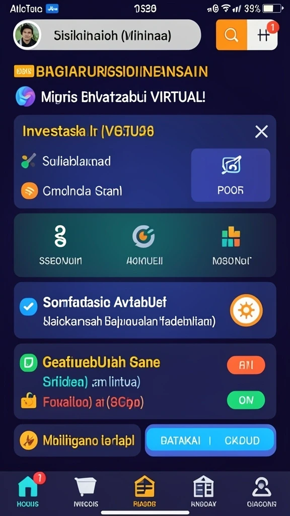 Berbagai mode permainan yang seru dan menyenangkan.