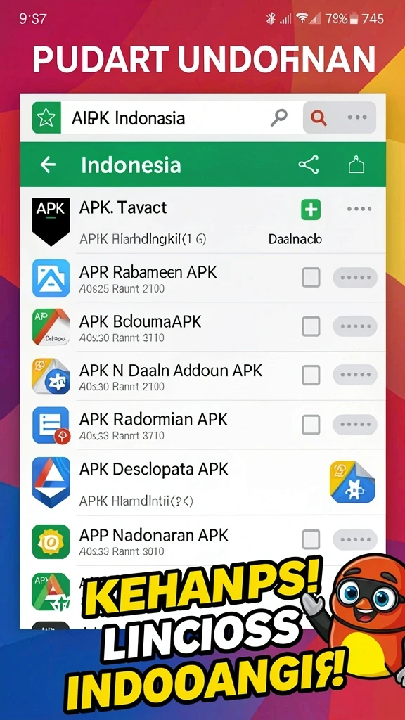 Tangkapan layar menampilkan karakter utama dalam aksi seru.