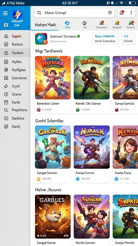Tangkapan layar menggambarkan mode multiplayer yang menyenangkan.