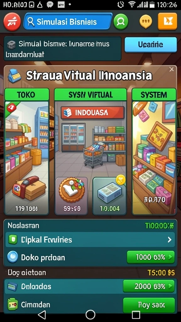Menu navigasi yang mudah digunakan dan intuitif.
