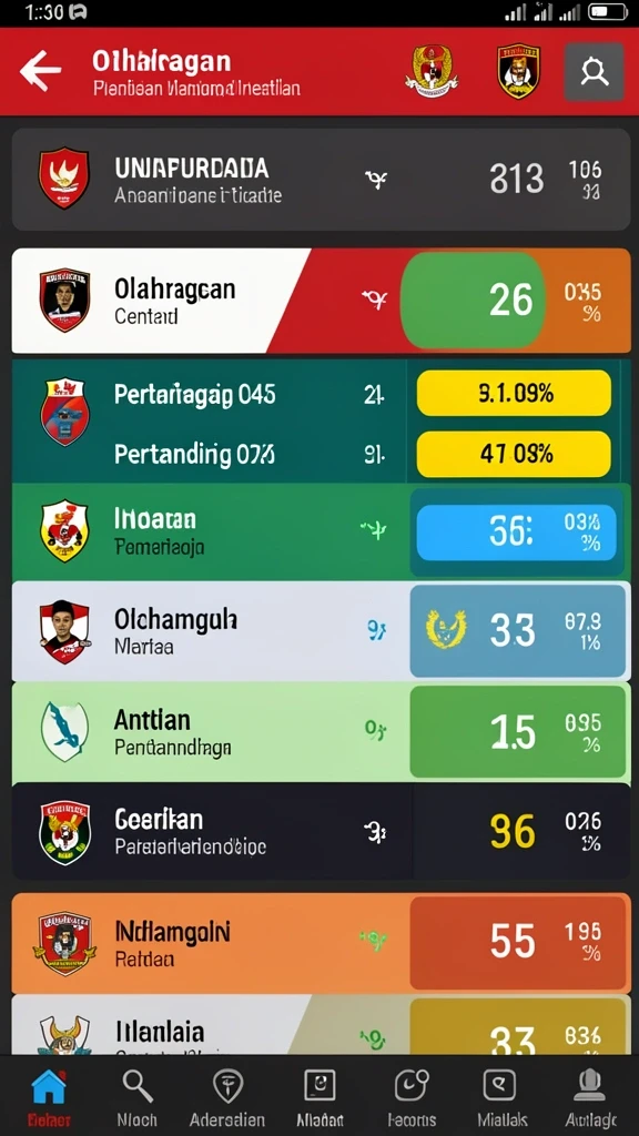 Tampilan antarmuka yang user-friendly dan mudah dinavigasi.