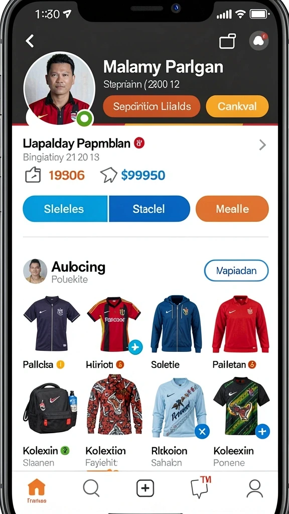 Tampilan antarmuka yang menarik dan mudah digunakan.