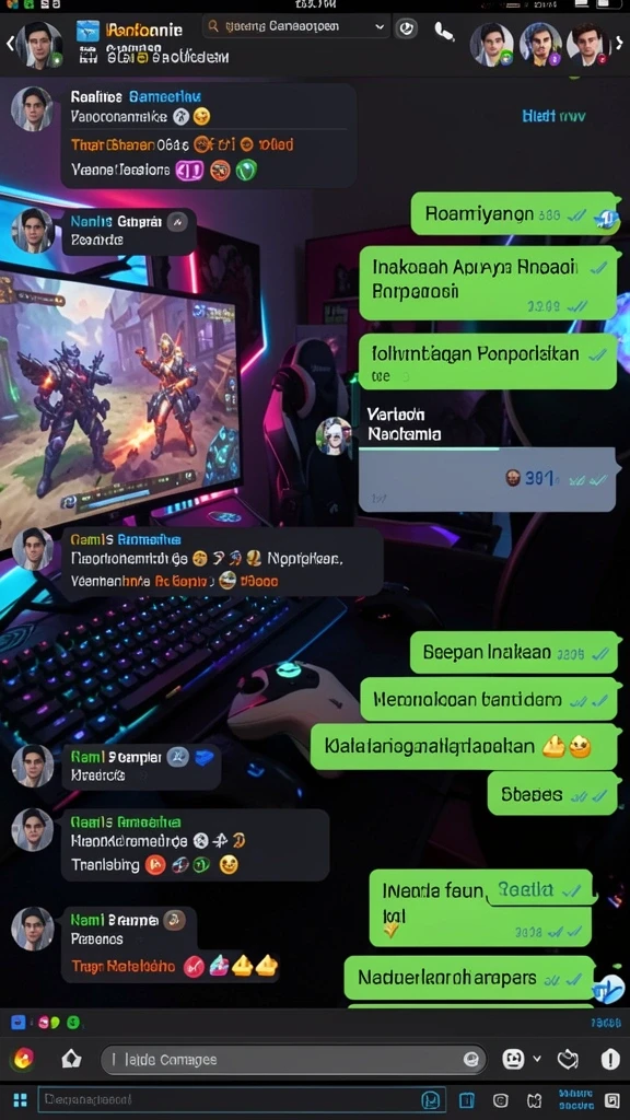 Berbagai level permainan yang menantang dan seru.