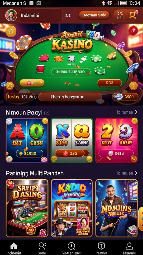 Berbagai tema slot yang menarik untuk dipilih.