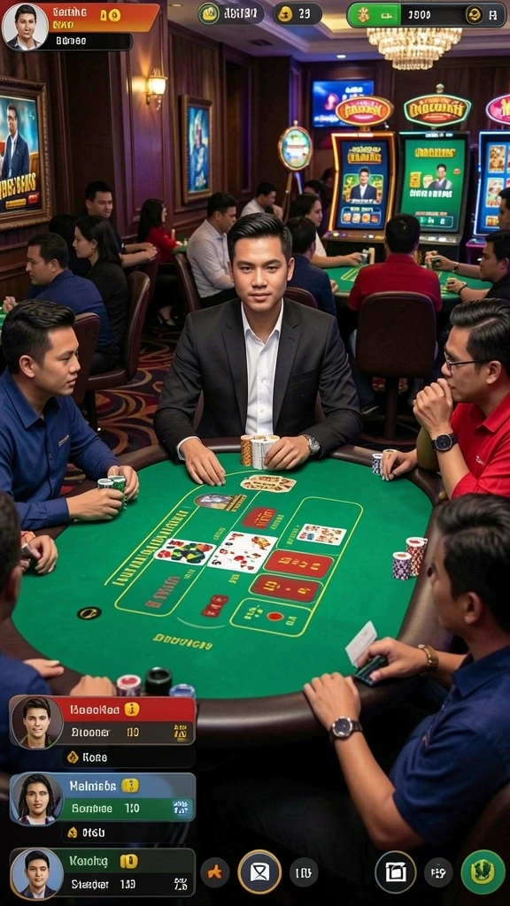Screenshot aplikasi QQNUSA menampilkan antarmuka utama yang menarik.