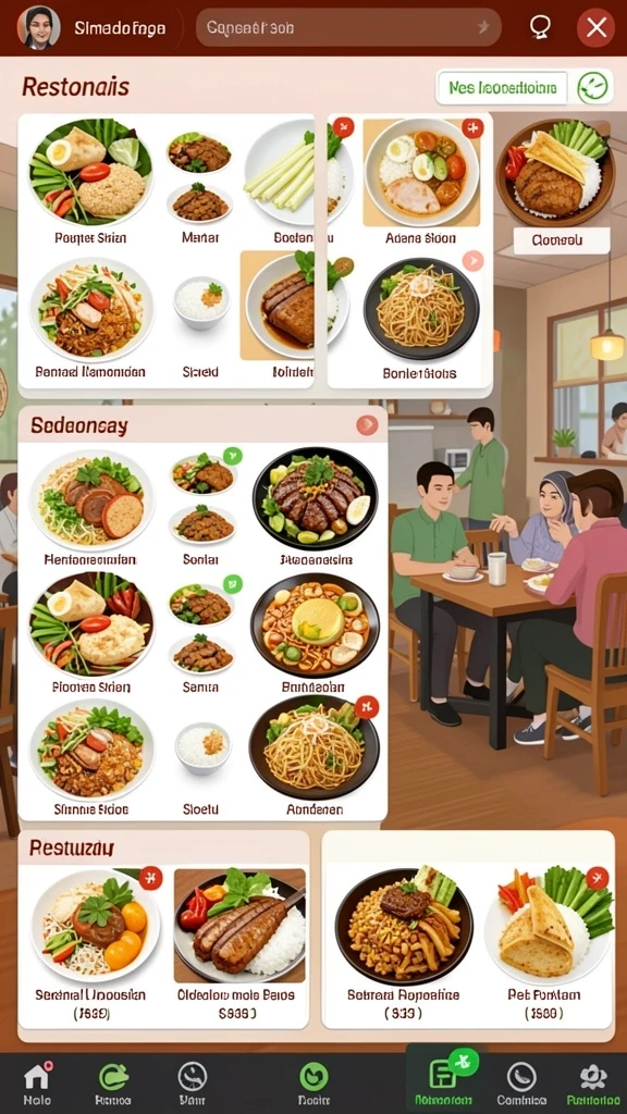 Mode multiplayer yang interaktif dan seru.