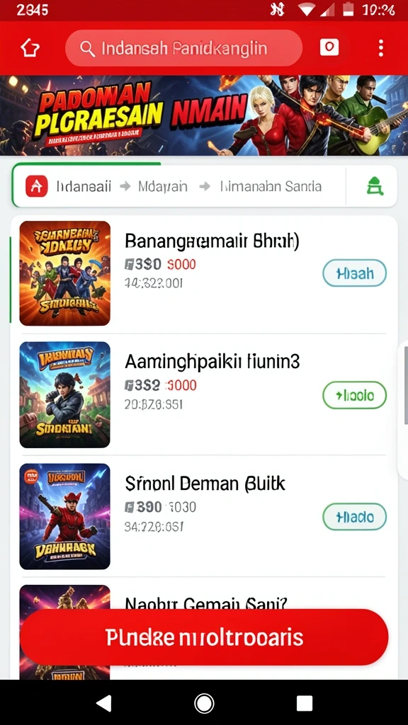 Tampilan antarmuka yang menarik dan mudah dipahami.