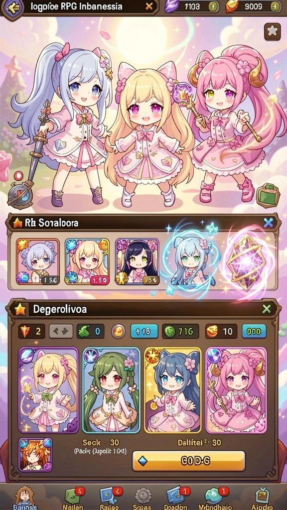 Fitur multiplayer untuk berinteraksi dengan pemain lain.