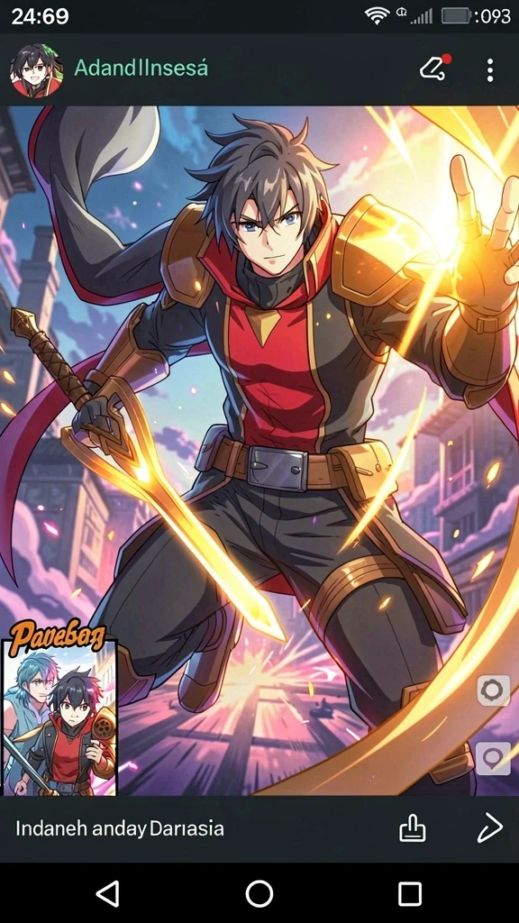 Screenshot menampilkan gameplay RPWIN yang mendebarkan.