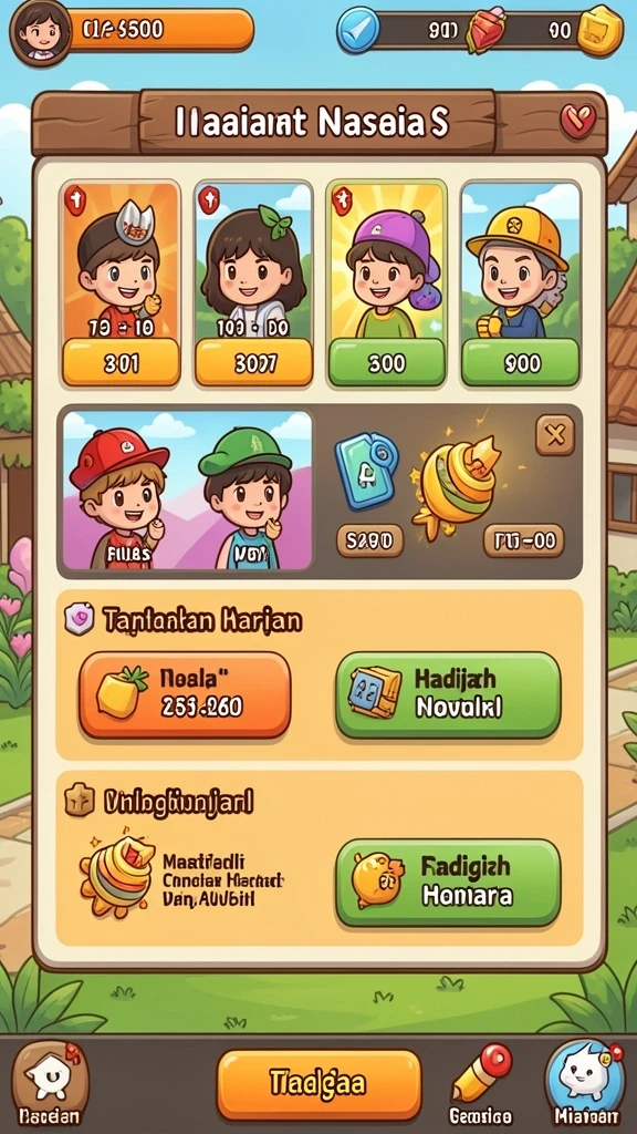 Varian permainan seru yang bisa dicoba.