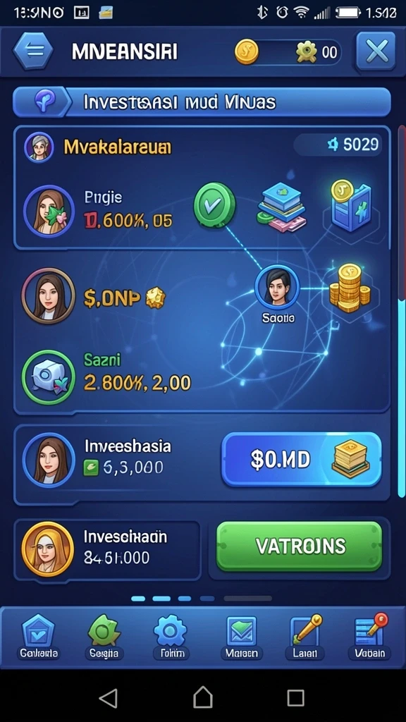 Screenshot: Menunjukkan interface permainan yang user-friendly.