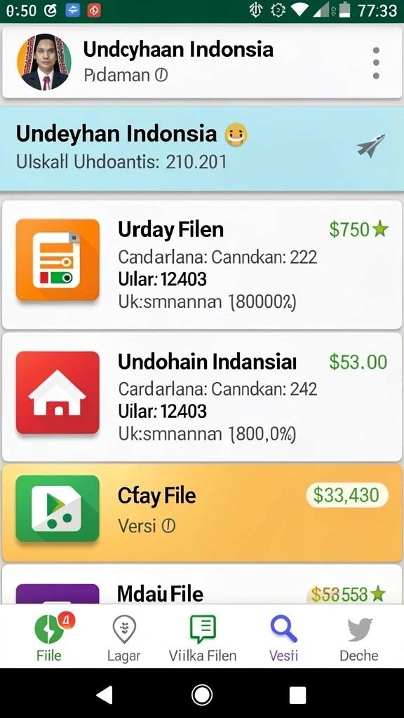 Berbagai opsi permainan yang seru dan menarik.