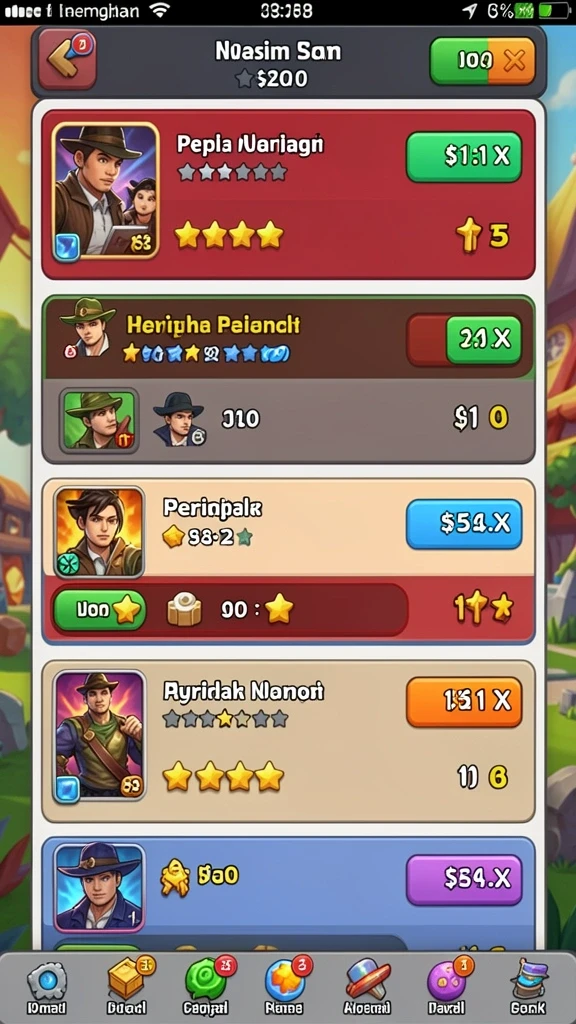 Gameplay yang seru dengan berbagai misi dan tantangan.