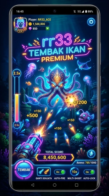 rr33 — layar beranda